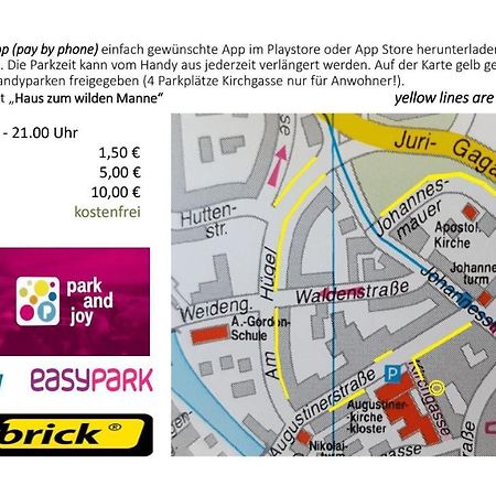 Haus Zum Wilden Manne Villa Erfurt Bagian luar foto