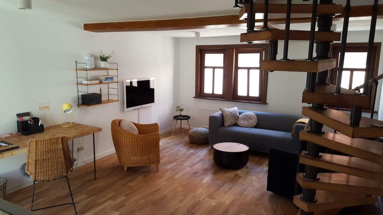 Haus Zum Wilden Manne Villa Erfurt Bagian luar foto