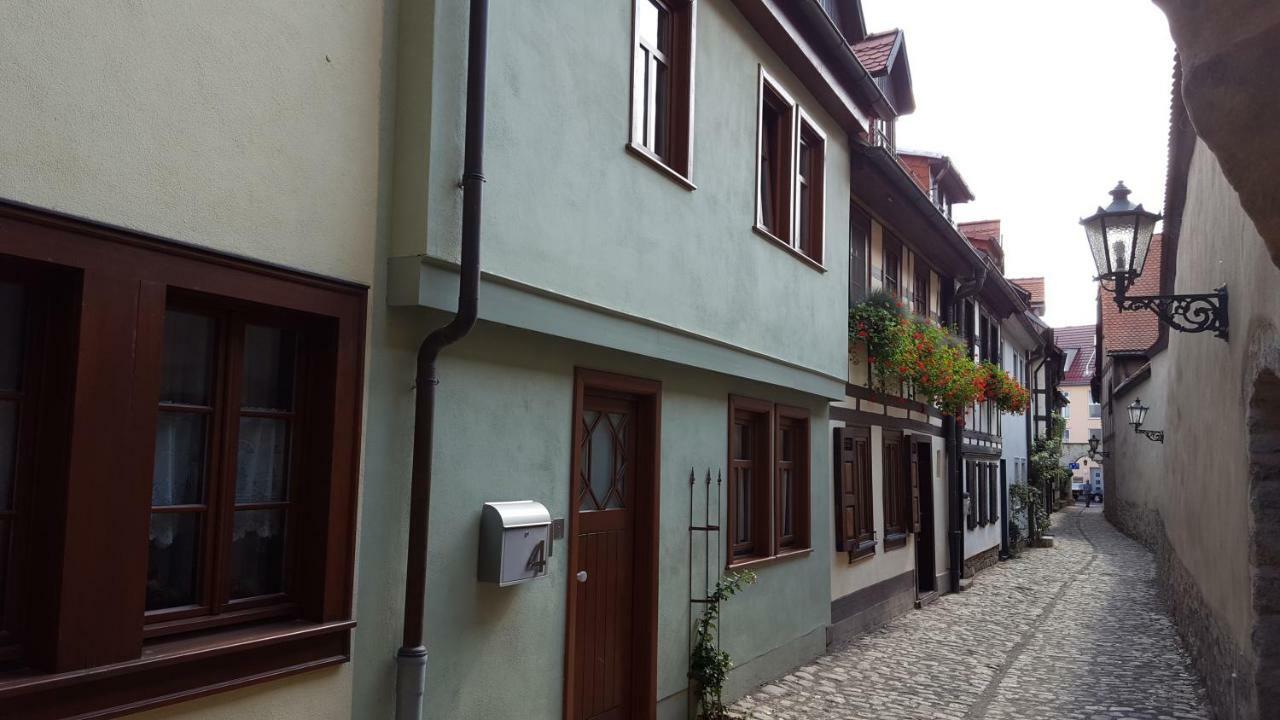 Haus Zum Wilden Manne Villa Erfurt Bagian luar foto